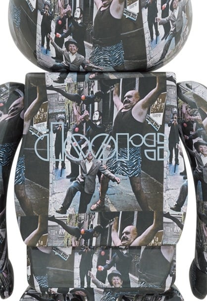 1000% Bearbrick - Strange Days (The Doors)