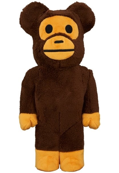 400% Bearbrick - Baby Milo by BAPE - A Bathing Ape (Costume Edition)