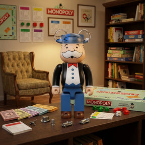 400% Bearbrick - Mr. Monopoly-Medicom Toy-Bearbrick